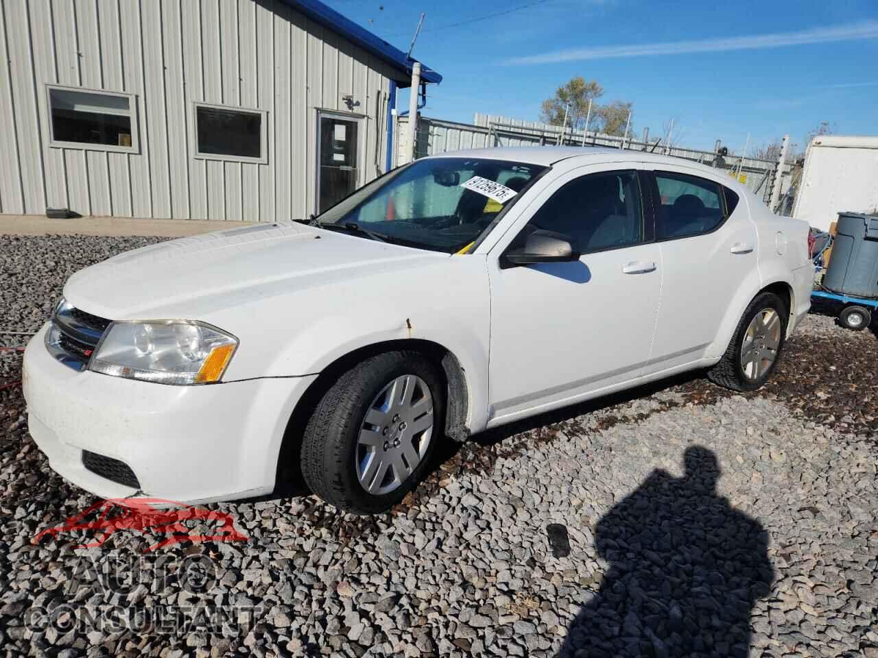 DODGE AVENGER 2013 - 1C3CDZAB4DN576631