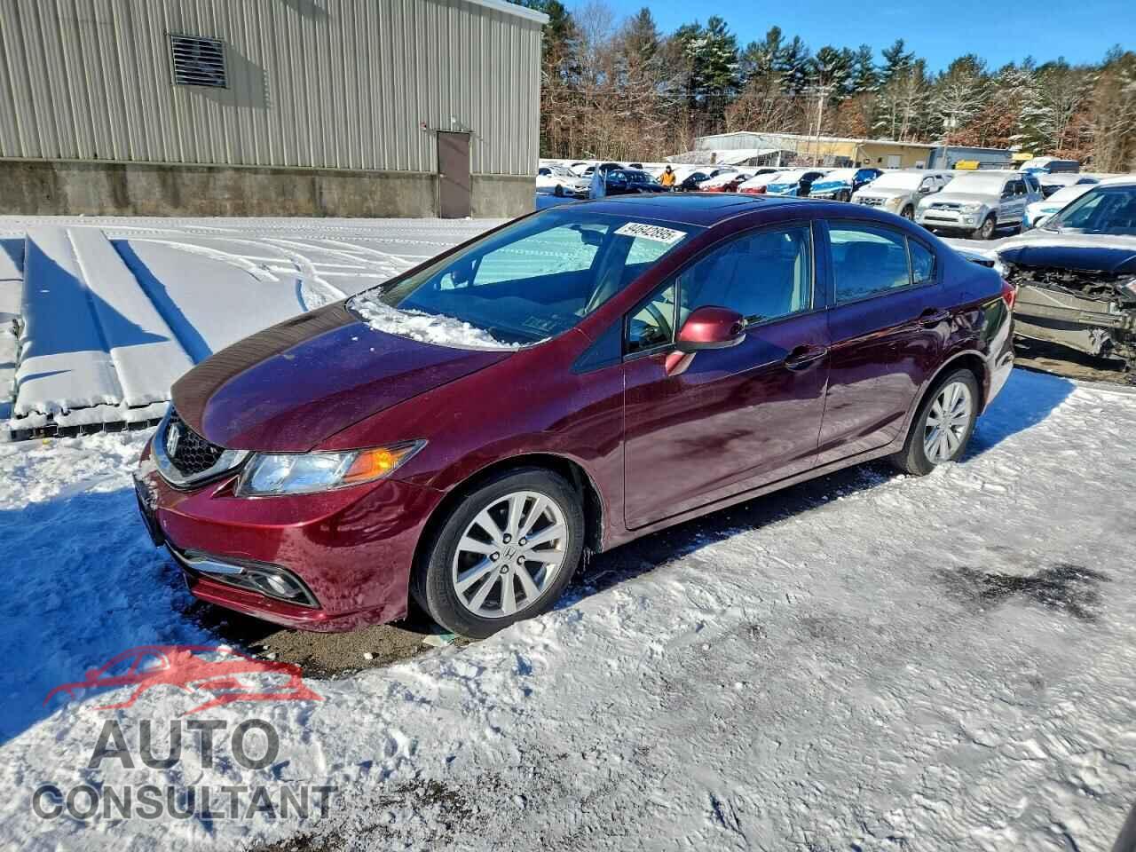 HONDA CIVIC 2012 - 19XFB2F80CE334246