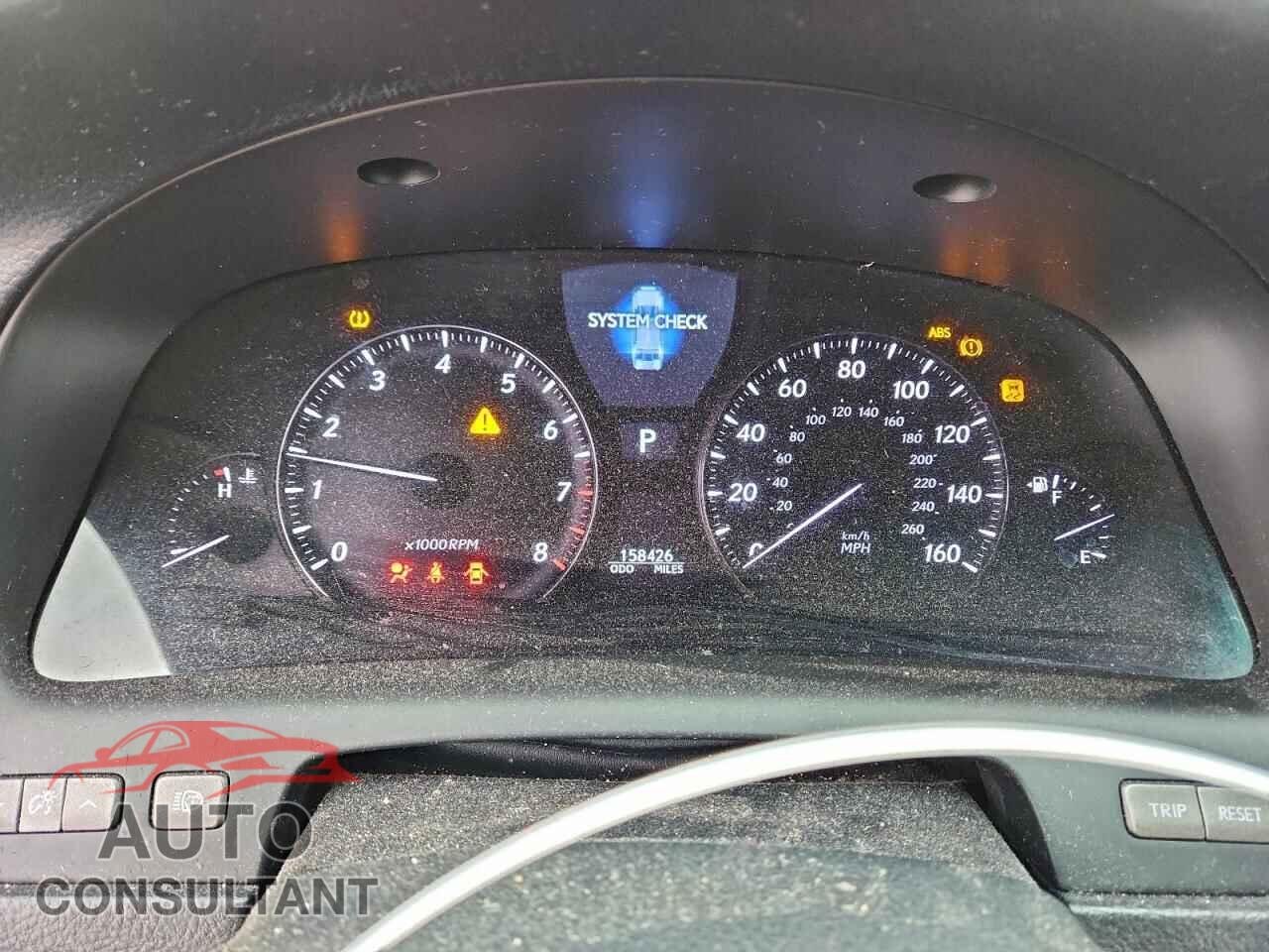 LEXUS LS460 2012 - JTHCL5EF0C5013948