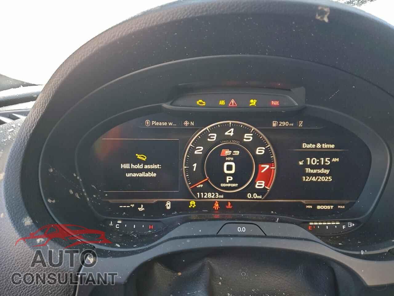 AUDI S3 2017 - WAUB1GFF0H1059644