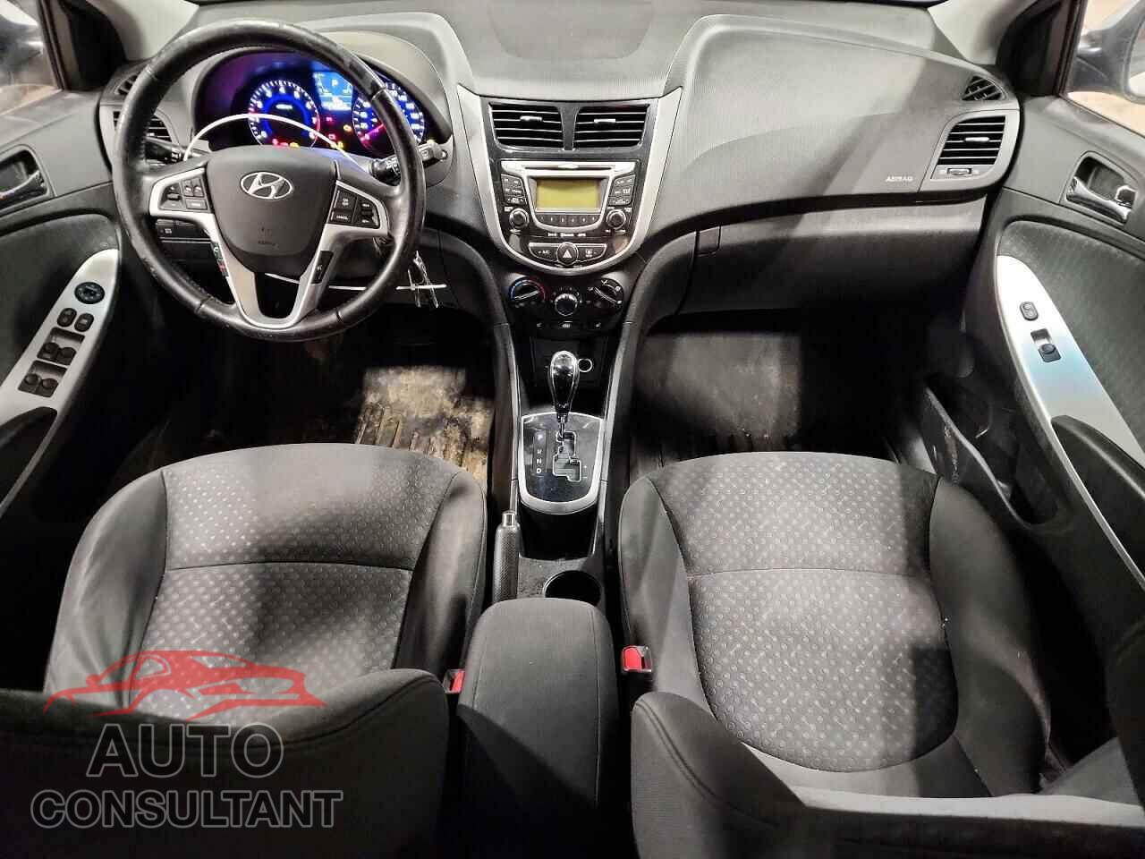 HYUNDAI ACCENT 2012 - KMHCU5AEXCU056643
