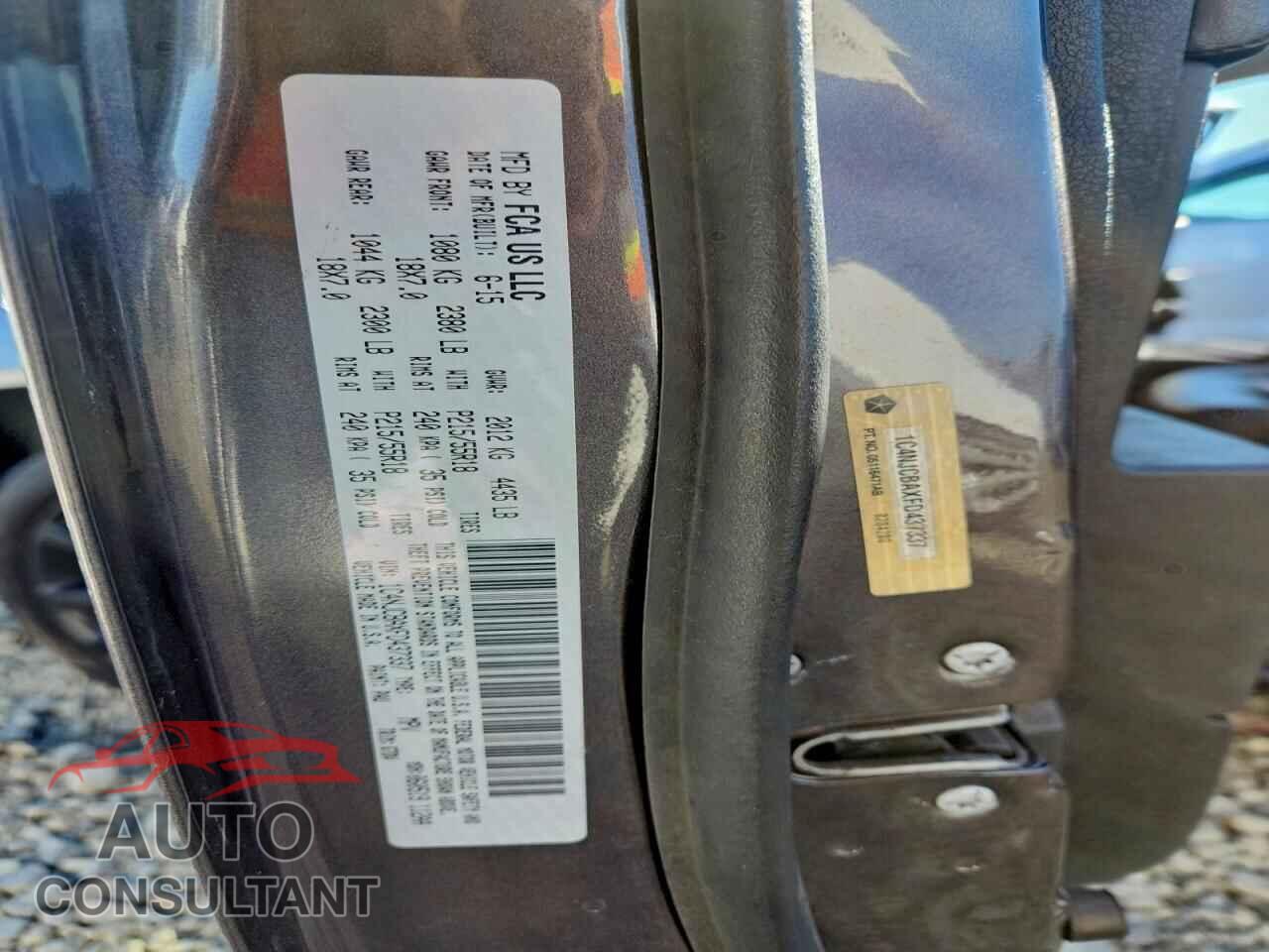 JEEP COMPASS 2015 - 1C4NJCBAXFD437337