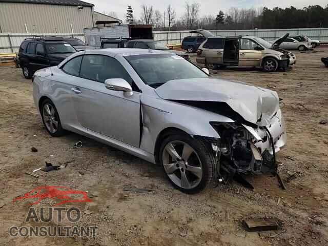 LEXUS IS 2010 - JTHFF2C23A2510820