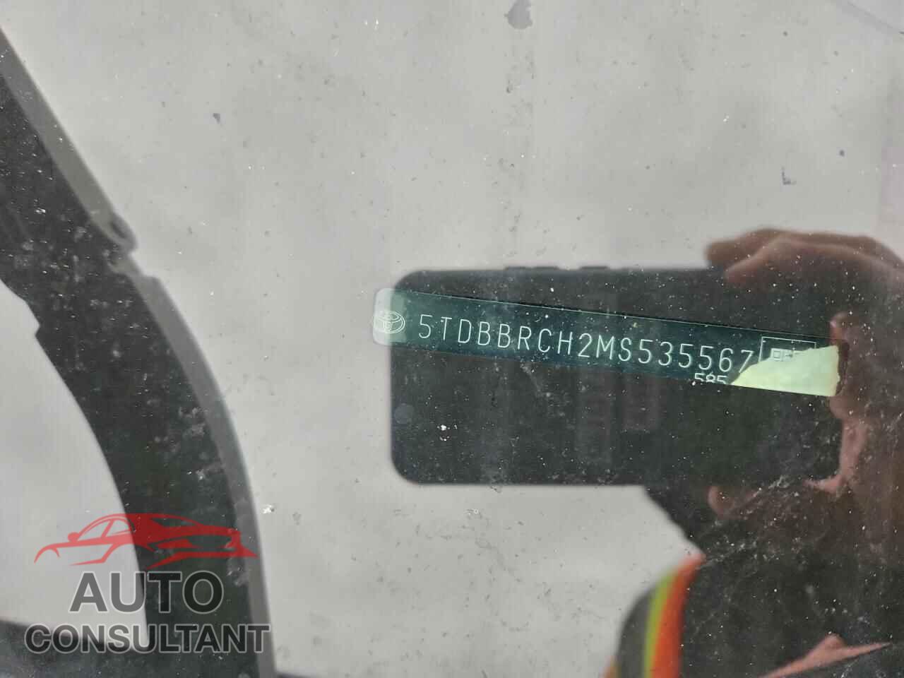 TOYOTA HIGHLANDER 2021 - 5TDBBRCH2MS535567