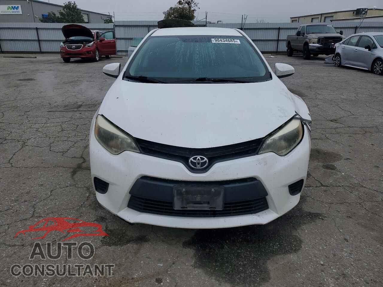 TOYOTA COROLLA 2014 - 5YFBPRHE3EP070596