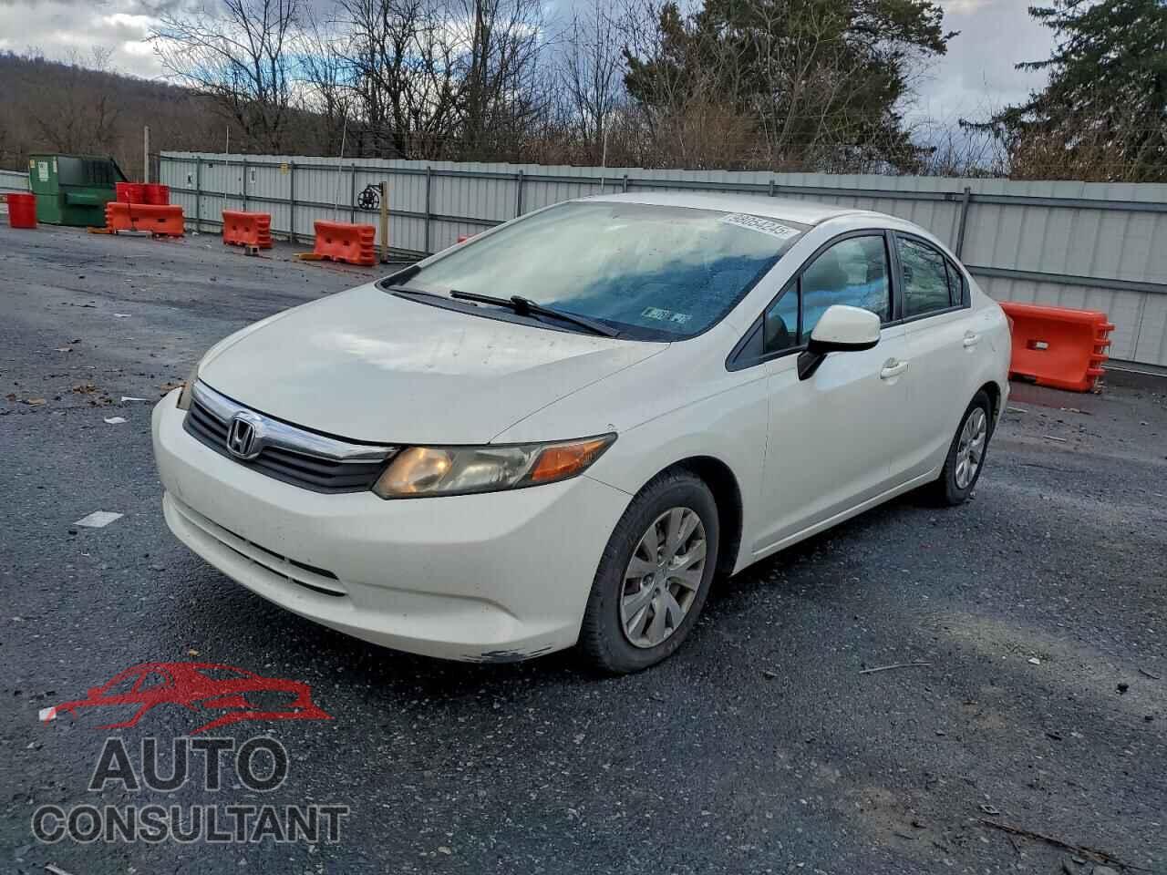 HONDA CIVIC 2012 - 2HGFB2F54CH525437