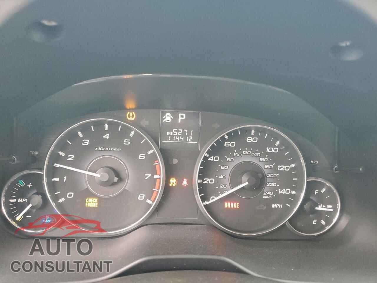 SUBARU LEGACY 2011 - 4S3BMBA68B3254200
