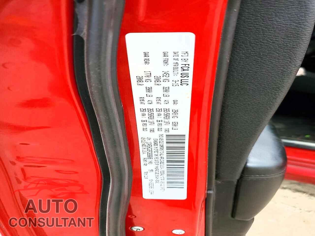 DODGE DURANGO 2015 - 1C4RDHDG3FC826608