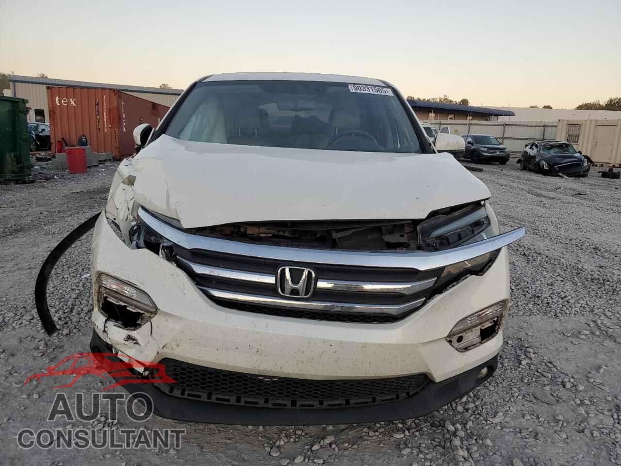 HONDA PILOT 2017 - 5FNYF5H55HB030087