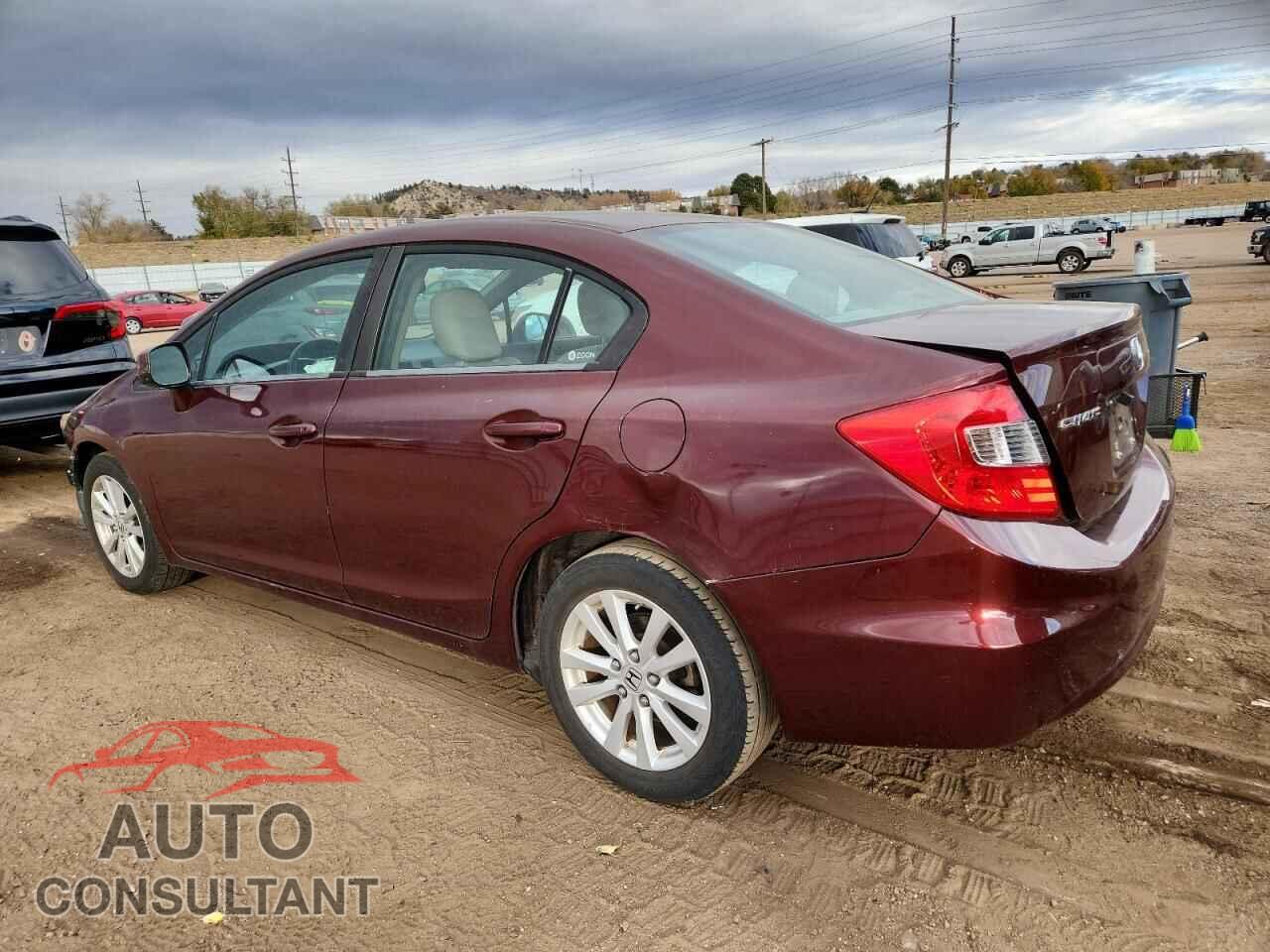 HONDA CIVIC 2012 - 19XFB2F91CE364686