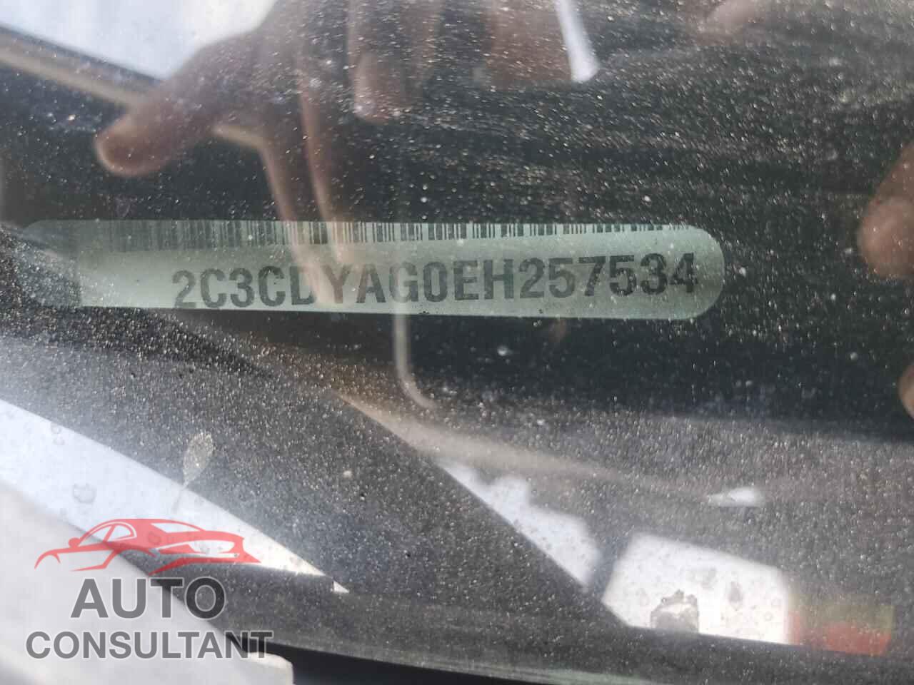 DODGE CHALLENGER 2014 - 2C3CDYAG0EH257534