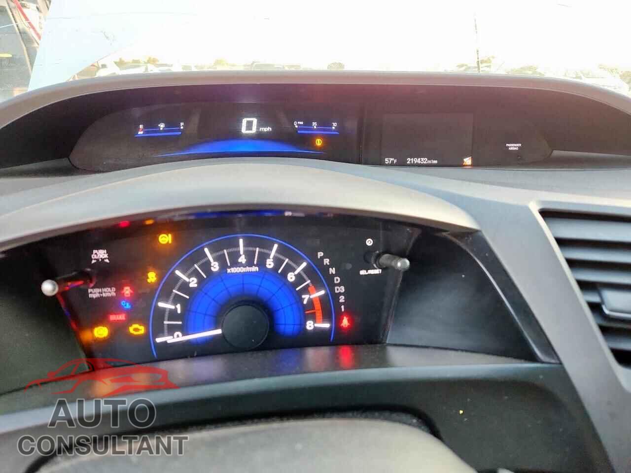 HONDA CIVIC 2012 - 2HGFB2F9XCH322751
