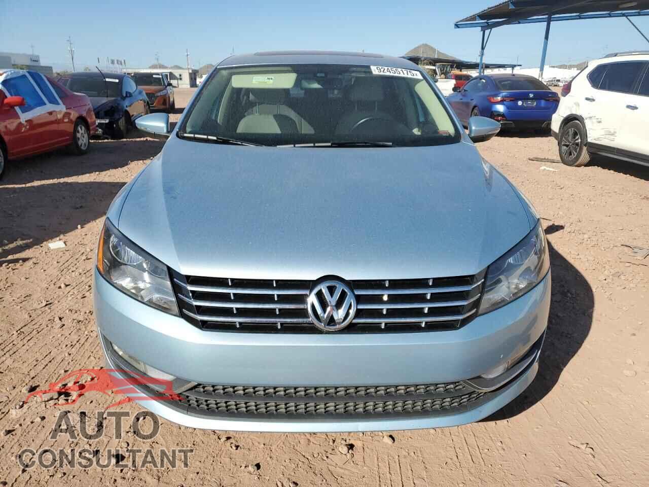 VOLKSWAGEN PASSAT 2012 - 1VWCP7A37CC043793