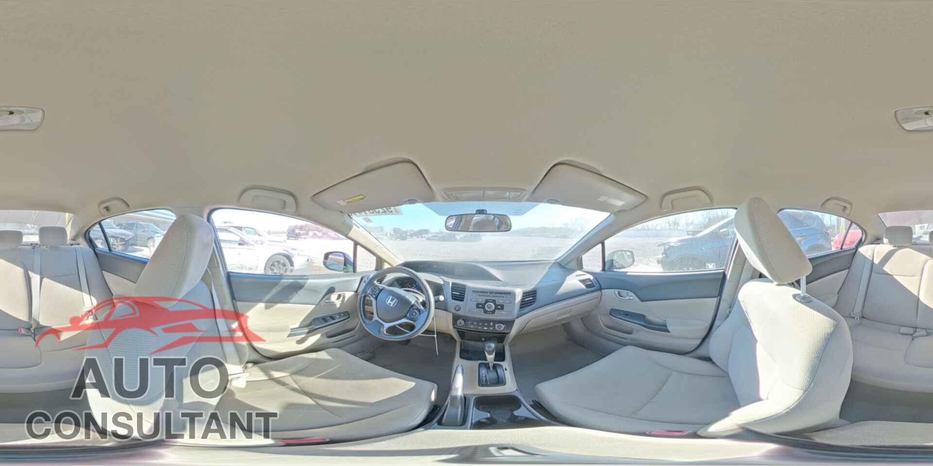 HONDA CIVIC 2012 - 19XFB2F50CE043820