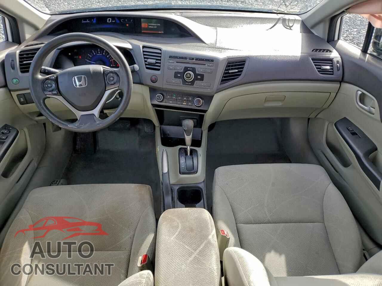 HONDA CIVIC 2012 - 19XFB2F53CE091473