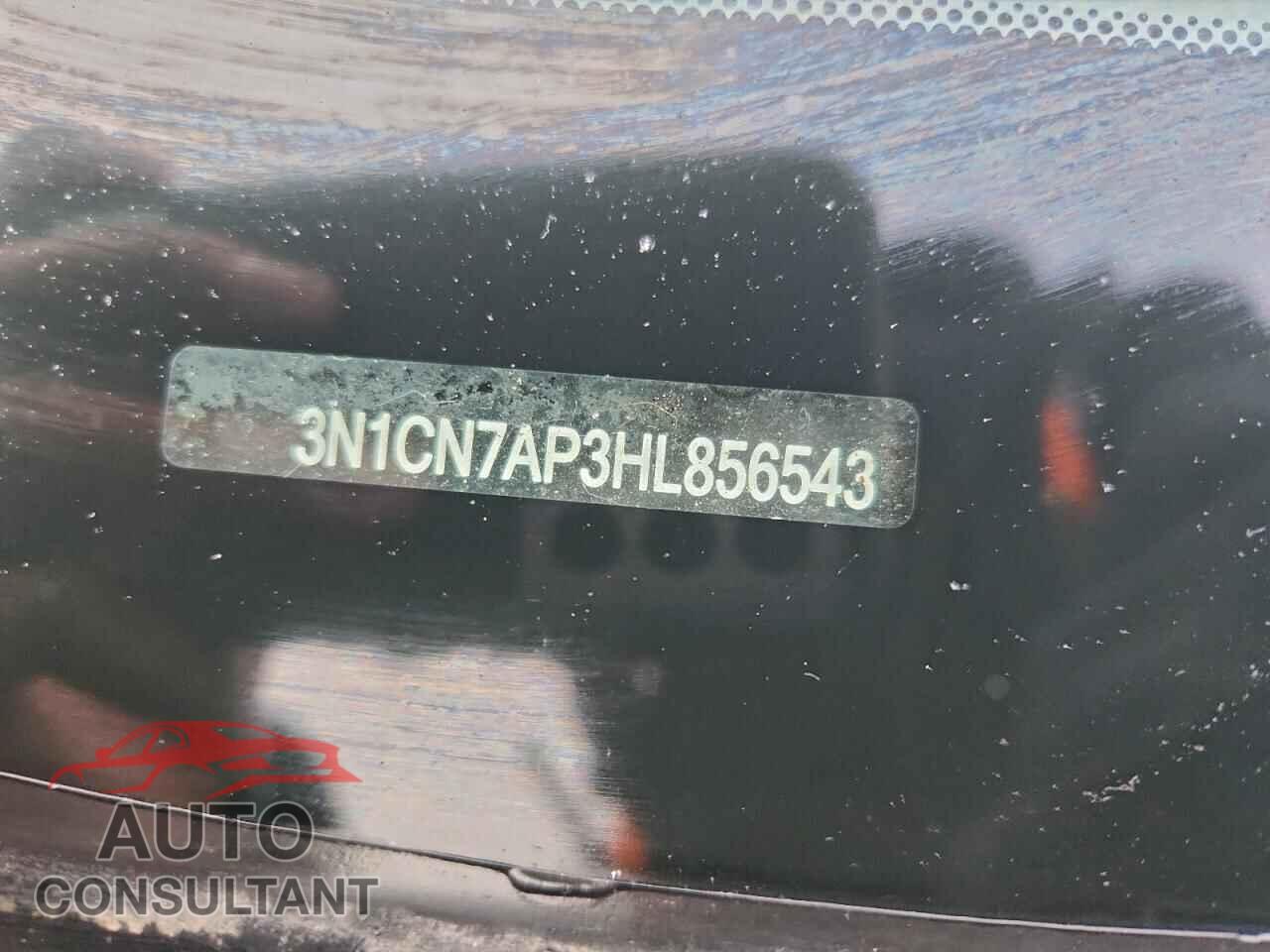 NISSAN VERSA 2017 - 3N1CN7AP3HL856543