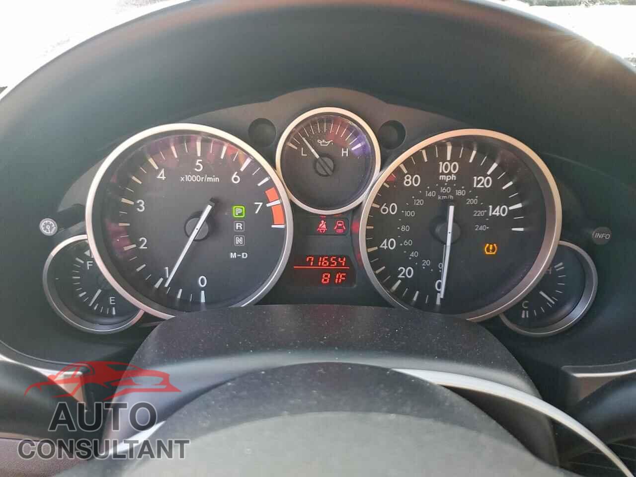 MAZDA MX5 2010 - JM1NC2FFXA0212216