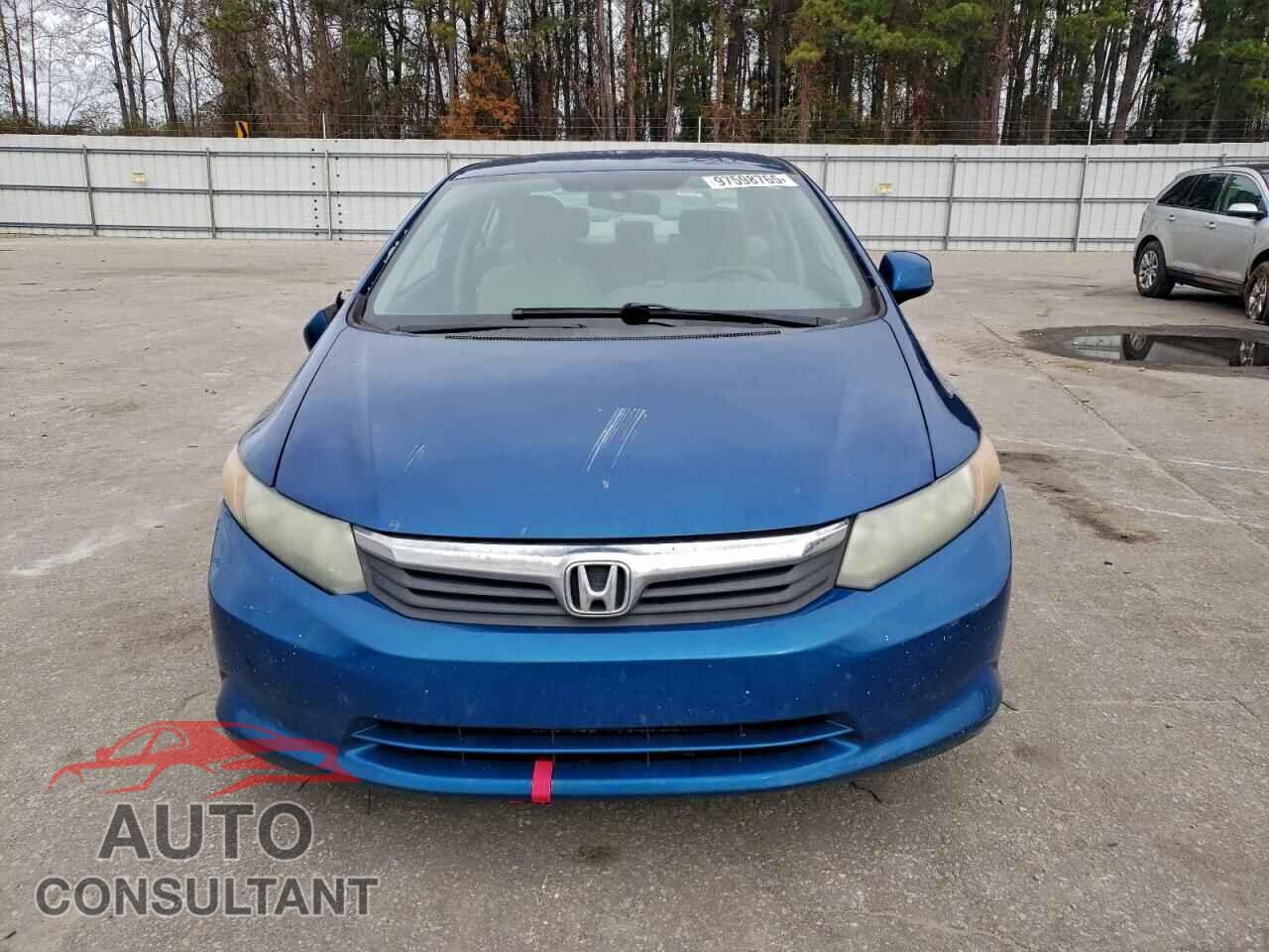 HONDA CIVIC 2012 - 19XFB2F50CE018755