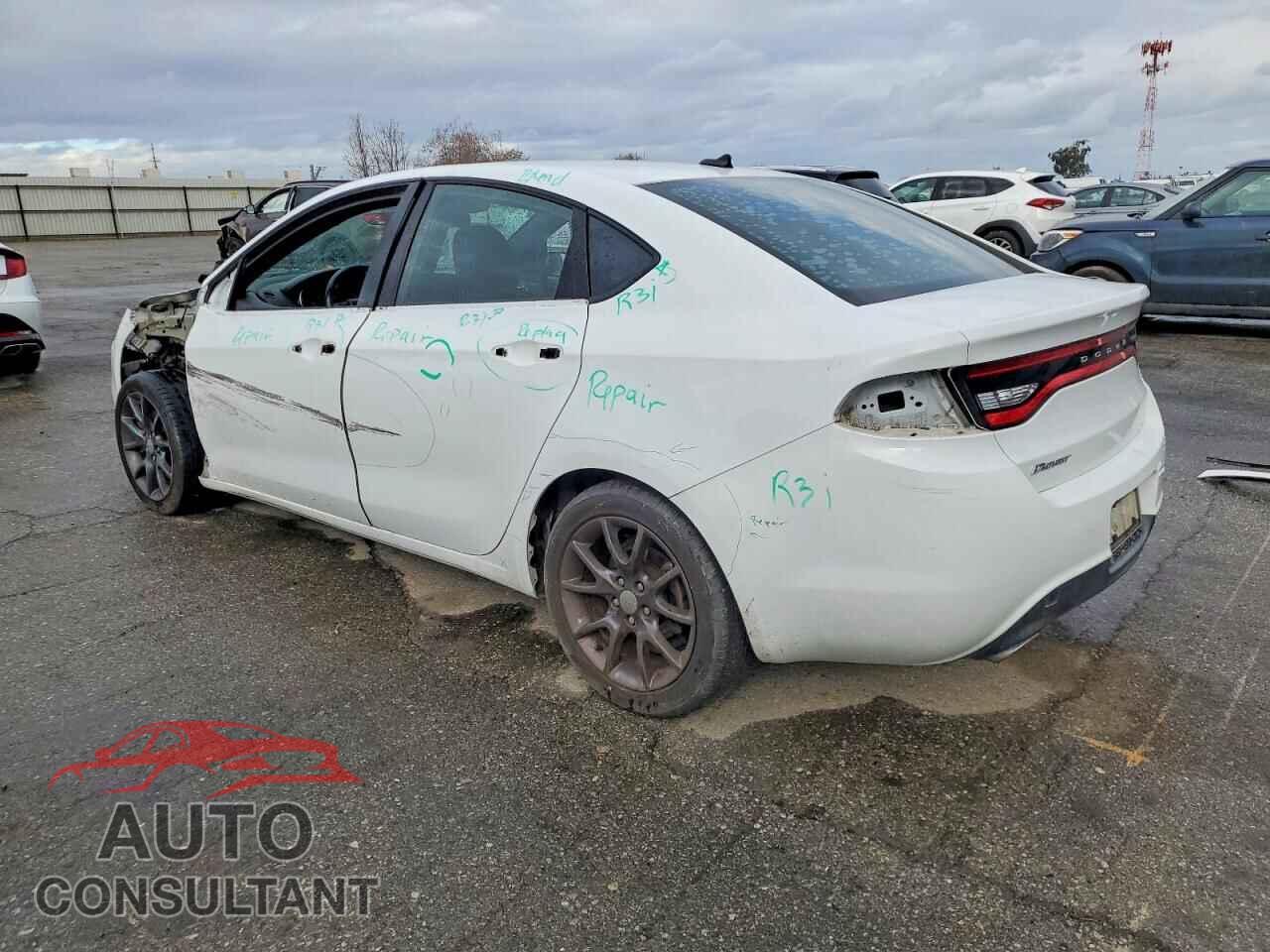 DODGE DART 2016 - 1C3CDFBB0GD531306