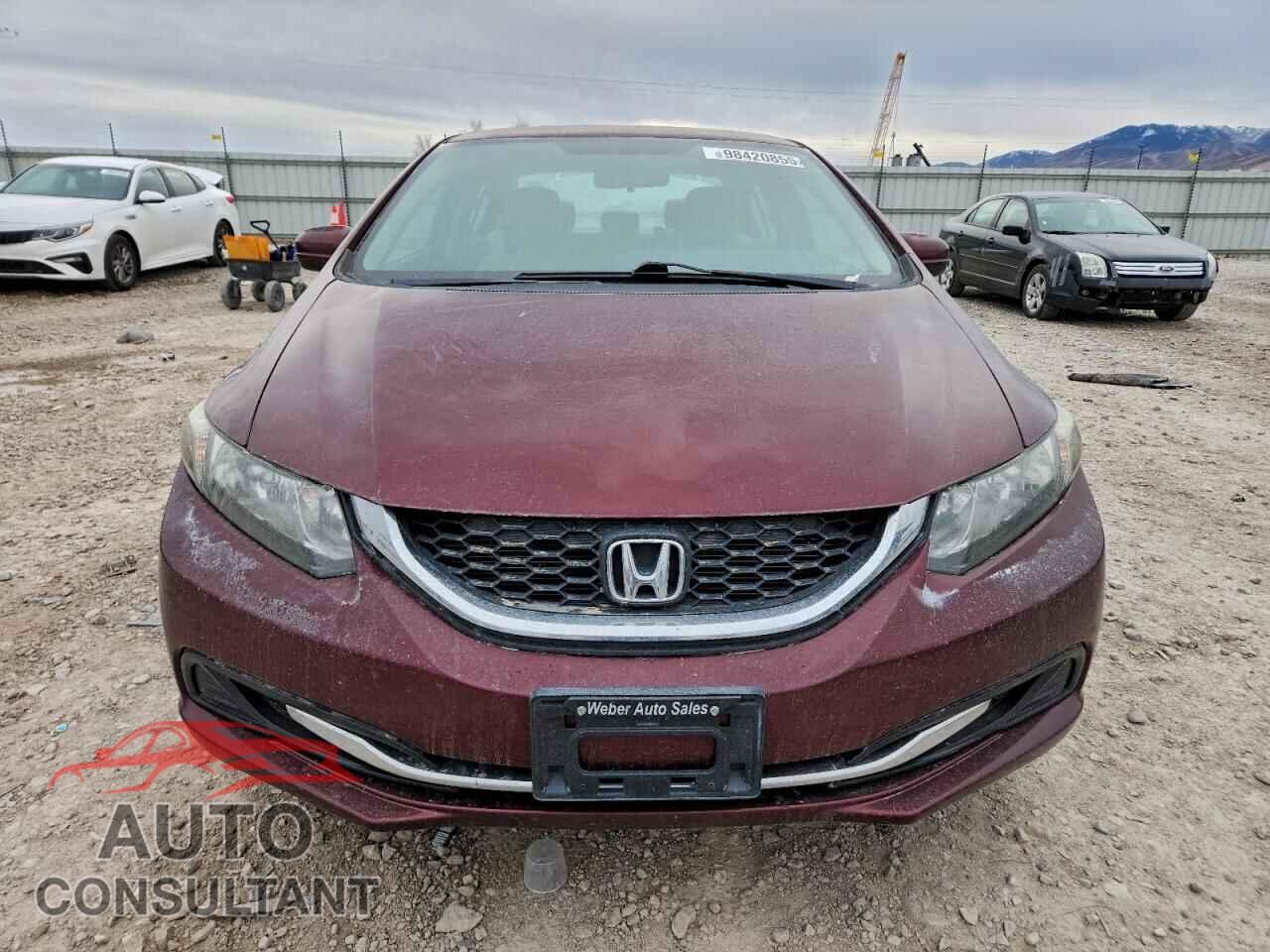 HONDA CIVIC 2014 - 19XFB2F54EE029177
