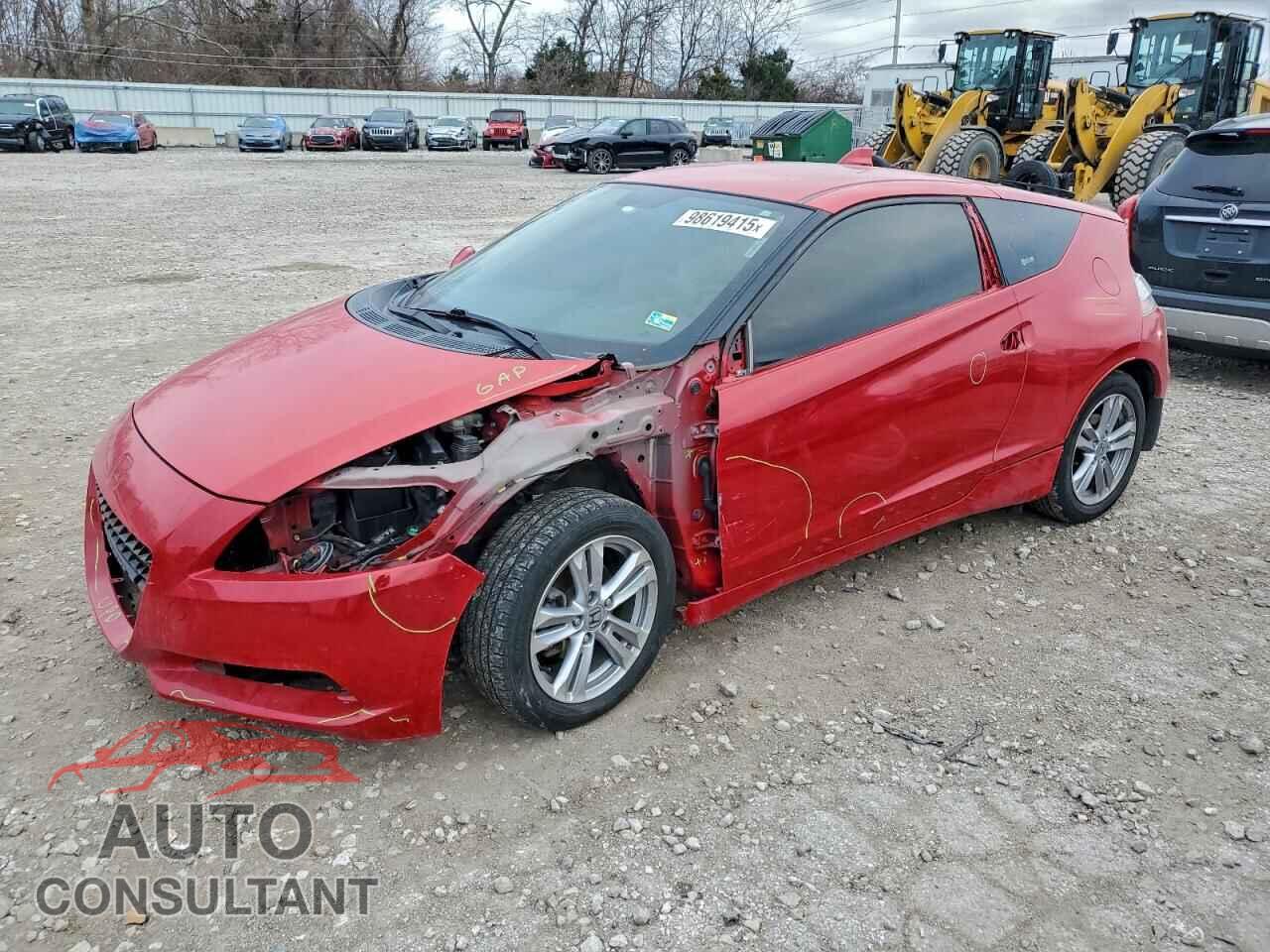 HONDA CRZ 2012 - JHMZF1D45CS002262