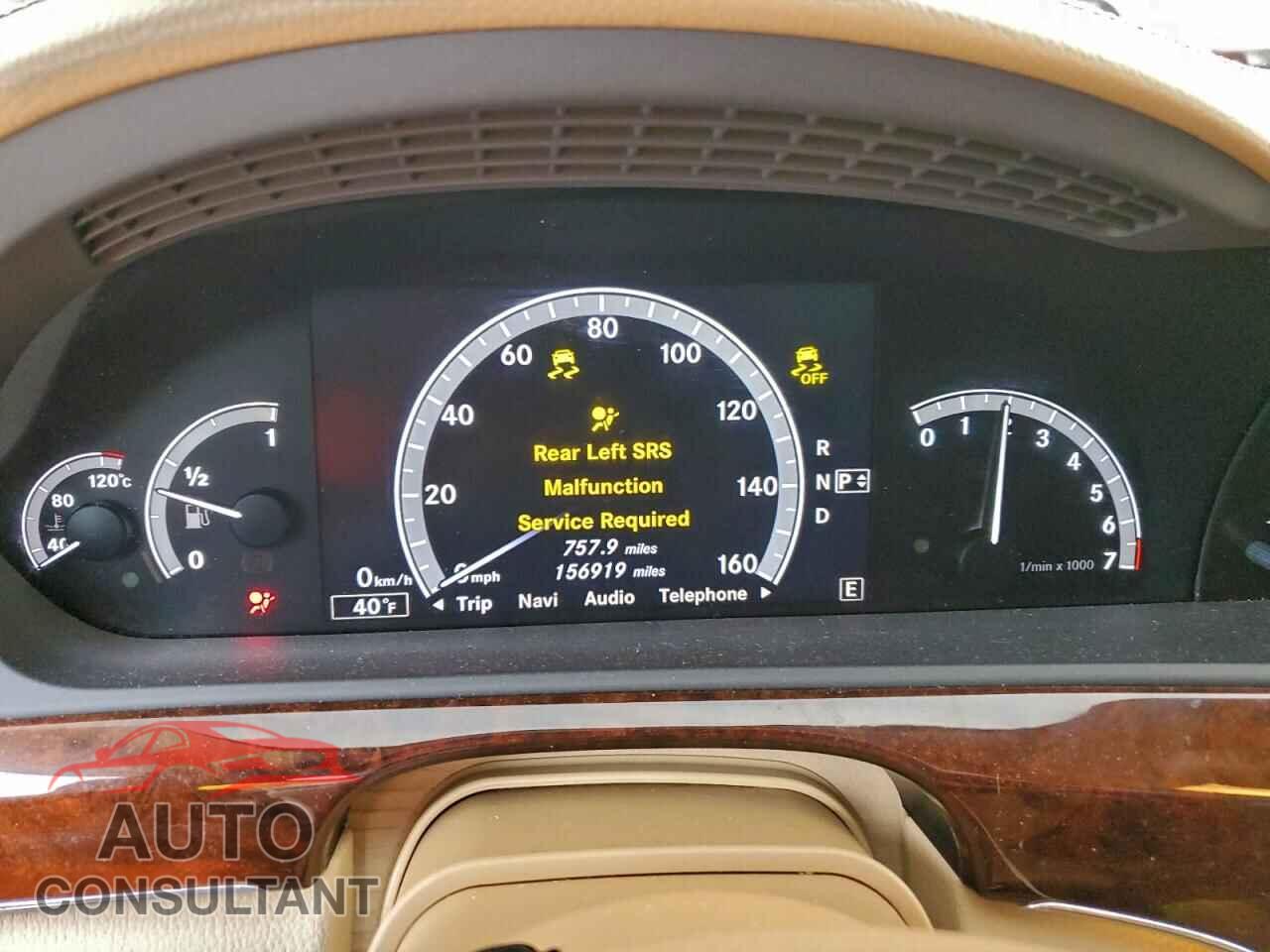 MERCEDES-BENZ S-CLASS 2013 - WDDNG7DB7DA499407