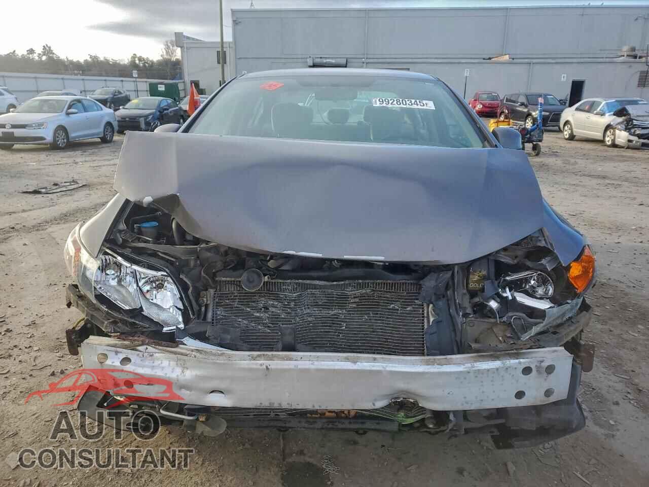 HONDA CIVIC 2012 - 19XFB2F58CE078315