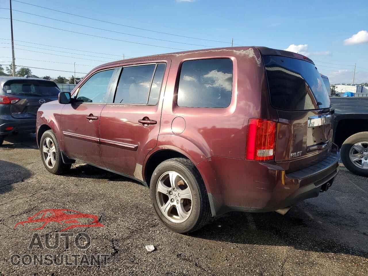 HONDA PILOT 2012 - 5FNYF3H51CB015857