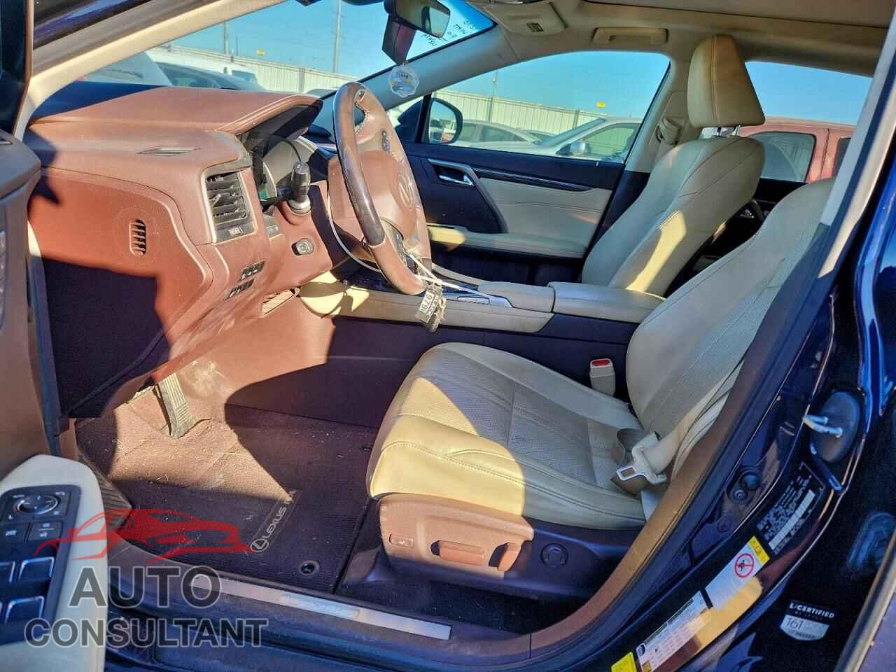 LEXUS RX350 2016 - 2T2ZZMCA1GC007298