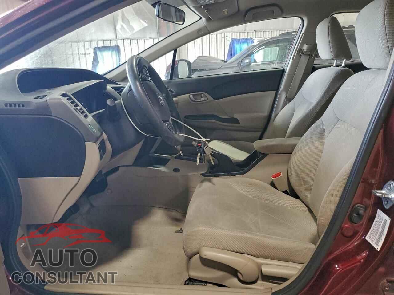 HONDA CIVIC 2012 - 2HGFB2F55CH501292