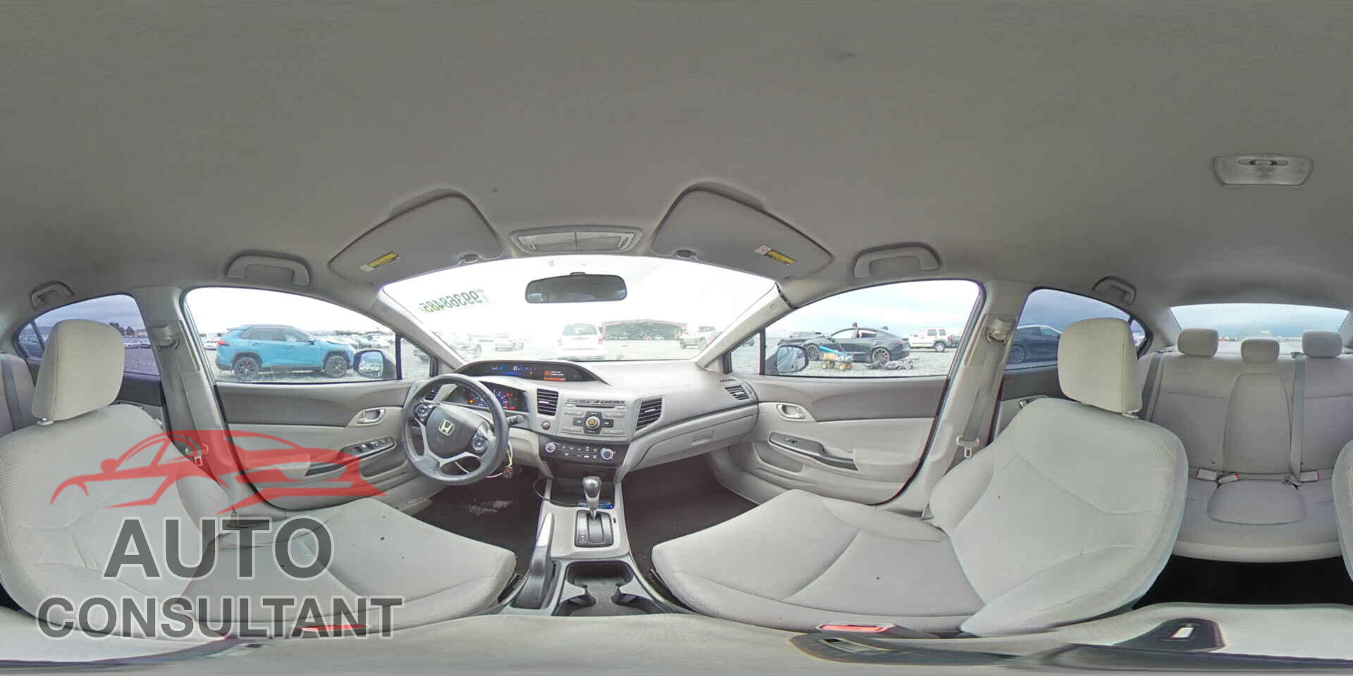HONDA CIVIC 2012 - 19XFB2F51CE317820