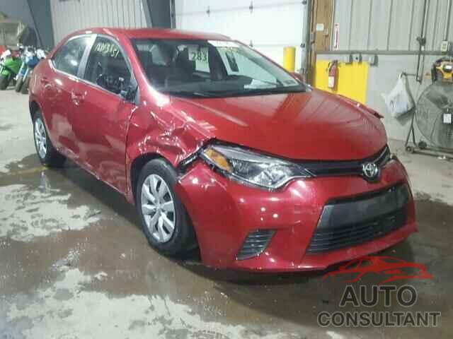 TOYOTA COROLLA 2015 - 2T1BURHE2FC440222