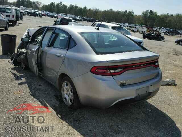 DODGE DART 2015 - 1C3CDFAAXFD407728