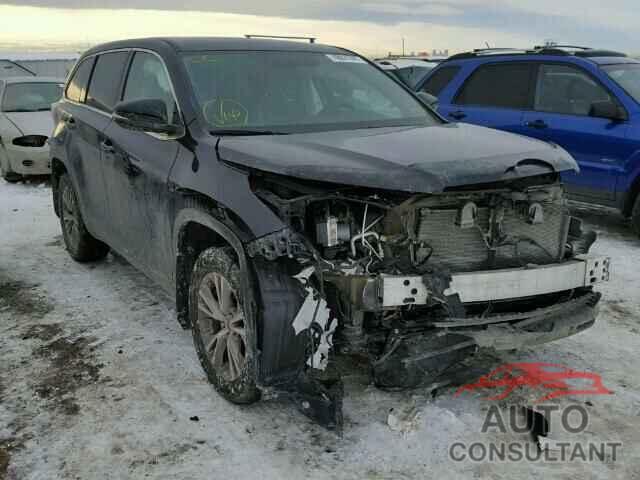 TOYOTA HIGHLANDER 2015 - 5TDBKRFH7FS083808