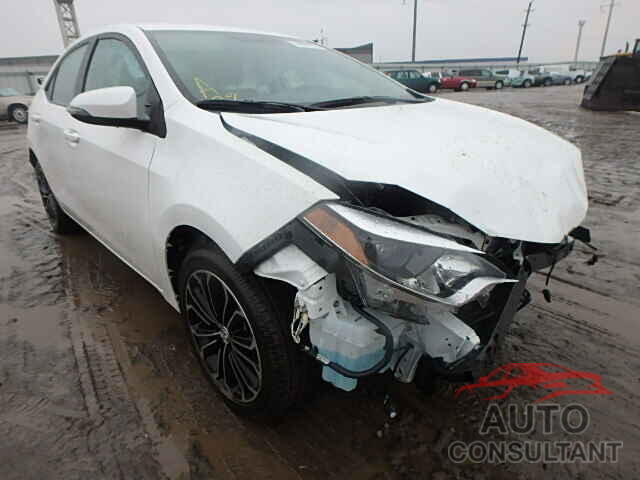 TOYOTA COROLLA 2015 - 2T1BURHE3FC270078