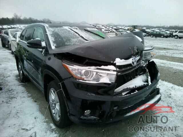 TOYOTA HIGHLANDER 2015 - 5TDDKRFHXFS163144