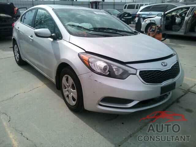KIA FORTE 2015 - KNAFK4A60F5426035