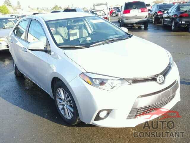 TOYOTA COROLLA 2015 - 5YFBURHE6FP342780