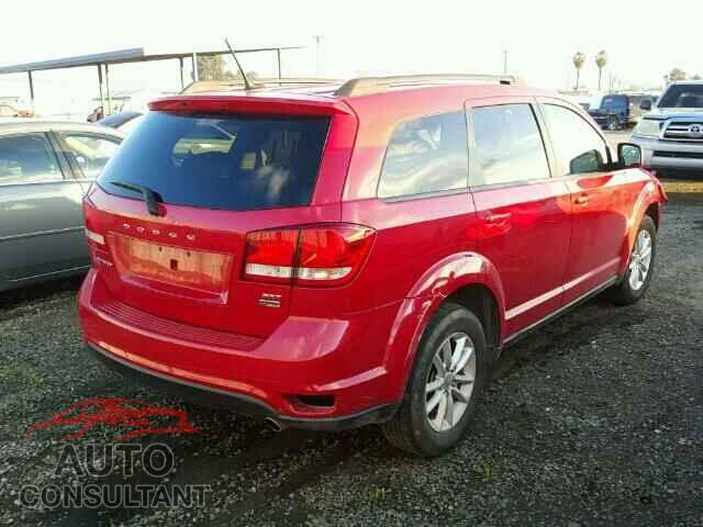 DODGE JOURNEY 2015 - 3C4PDCBG4FT564230