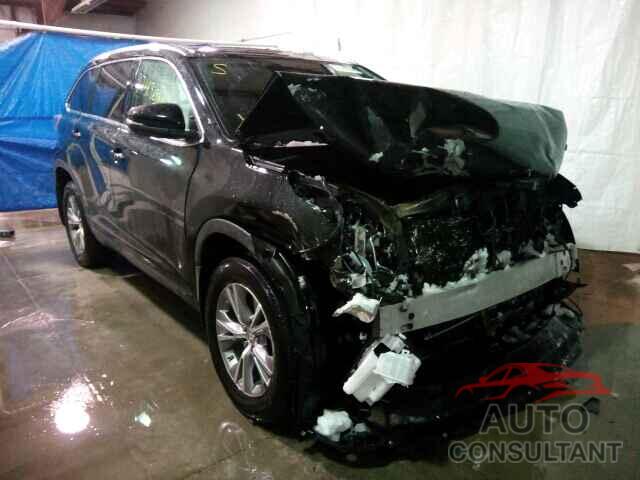 TOYOTA HIGHLANDER 2015 - 5TDJKRFH1FS126244