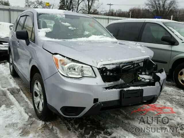 SUBARU FORESTER 2016 - JF2SJAAC6GH509267