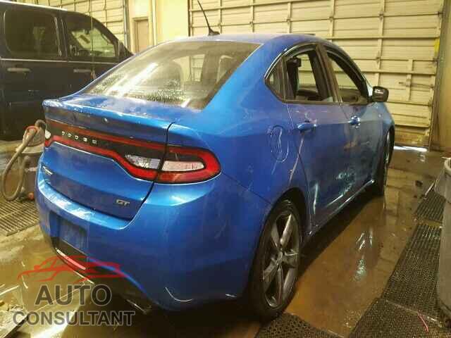 DODGE DART 2015 - 1C3CDFEB6FD252436