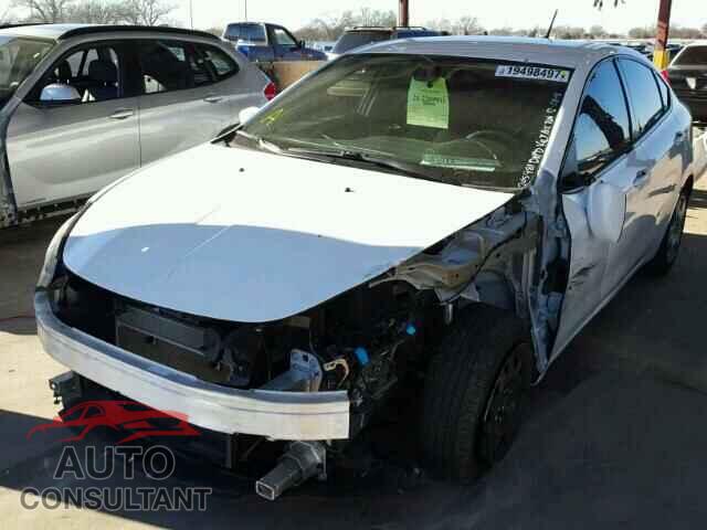 DODGE DART 2015 - 1C3CDFAAXFD346249