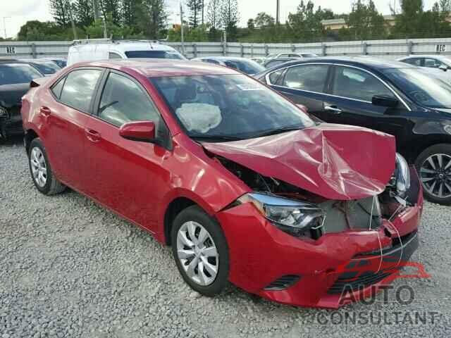 TOYOTA COROLLA 2016 - 5YFBURHE0GP410928