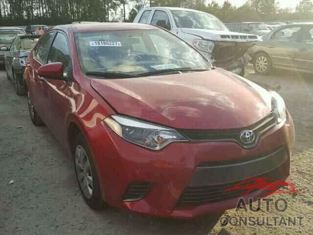 TOYOTA COROLLA 2016 - 5YFBURHE4GP449361