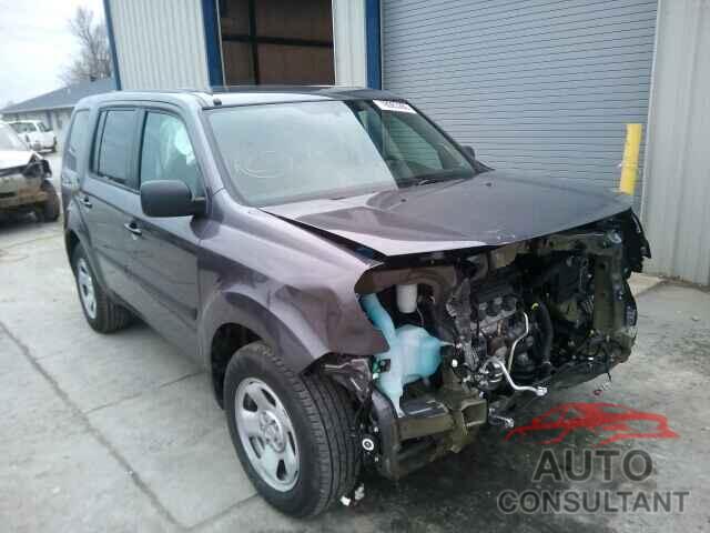 HONDA PILOT 2015 - 5FNYF4H29FB031045