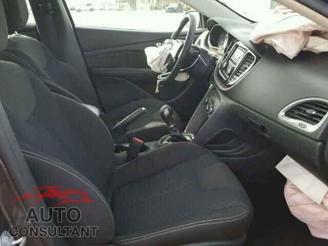 DODGE DART 2015 - 1C3CDFBB2FD309039