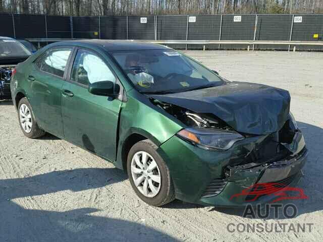 TOYOTA COROLLA 2016 - 2T1BURHE0GC559484