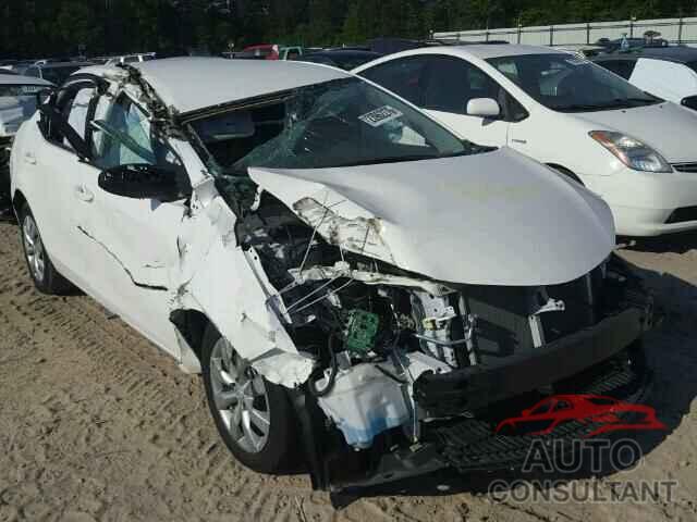 TOYOTA COROLLA 2015 - 2T1BURHE3FC321658