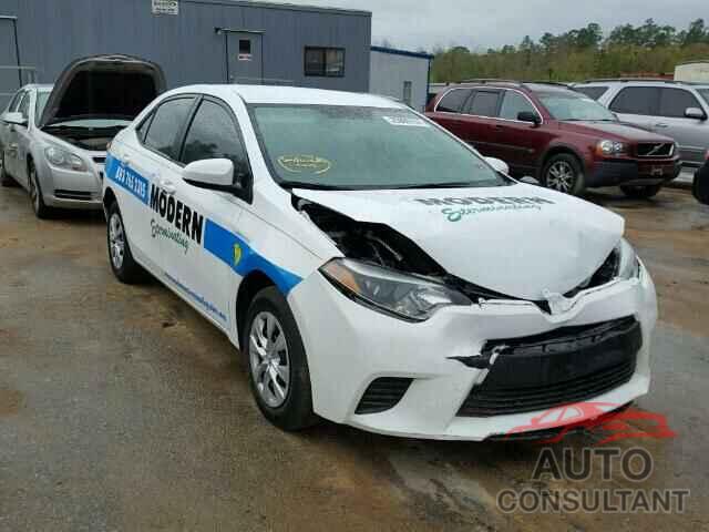 TOYOTA COROLLA 2016 - 2T1BURHE5GC487696